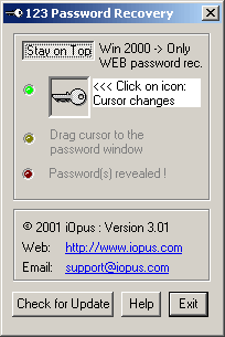 123 Password Recovery 3.01